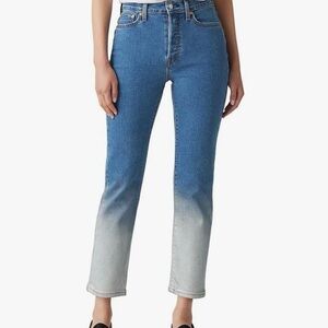 Levi Wedgie Gradient Jeans